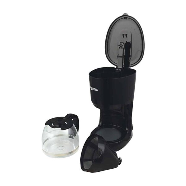Igenix Filter Coffee Machine With Anti Drip 800W 10 Cup Carafe 1.25 Litre - Black - Image 4