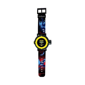Lexibook Batman Childrens Projection Watch With 20 Images -Red And Blue