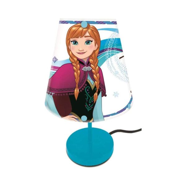 Lexibook Disney Frozen Kids Bedside Lamp Color Decorative Light For Geeks Featuring Frozen Super Heroes - Multicolor - Image 2