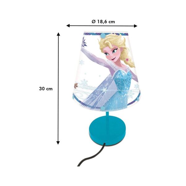Lexibook Disney Frozen Kids Bedside Lamp Color Decorative Light For Geeks Featuring Frozen Super Heroes - Multicolor - Image 3