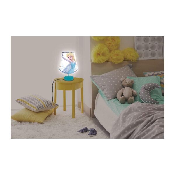 Lexibook Disney Frozen Kids Bedside Lamp Color Decorative Light For Geeks Featuring Frozen Super Heroes - Multicolor - Image 6