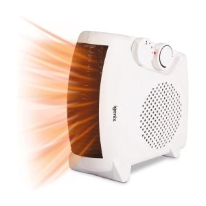 Igenix Flat/Upright Fan Heater With 2 Heat Settings And Cool Air Setting 2000W – White