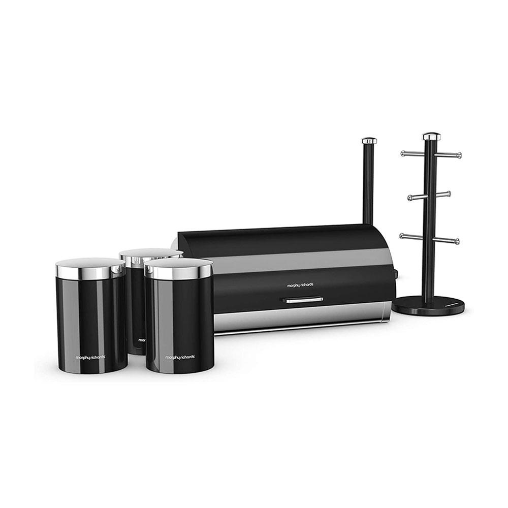 Morphy Richards Accents Piece Kitchen Storage Set Stainless