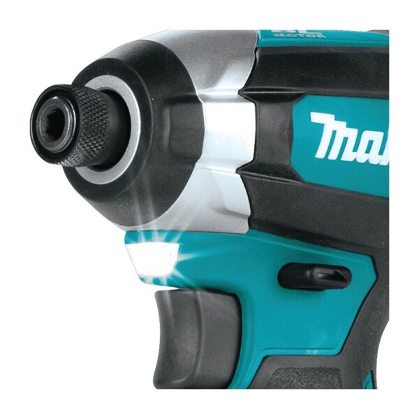 Makita 18V Li-Ion LXT Brushless Cordless Impact Driver Bare Unit - Blue/Black - Image 3