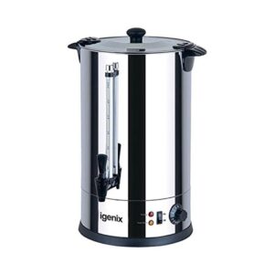 Igenix Catering Urn Hot Water Boiler 2350W 18 Litre – Stainless Steel