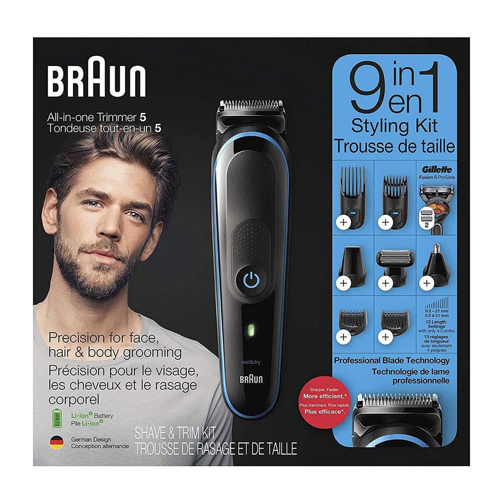 Braun Series 5 Styling Kit 9-in-1 Body groomer kit | BuysBest