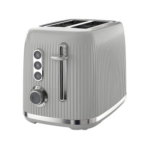 Breville Bold 2 Slice Toaster With High Lift And Wide Slots Silver Chrome 900W – Grey