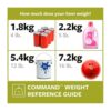 3M Command Universal Sticky Nail Large 1 Hanger And 2 Large Strips 2.2kg Holding Power - Silver - Image 11