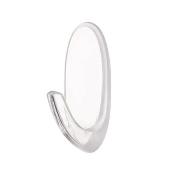 3M Command Hooks With Strips Small 2 Hooks And 4 Small Strips 450g Holding Power - Clear/Transparent - Image 7