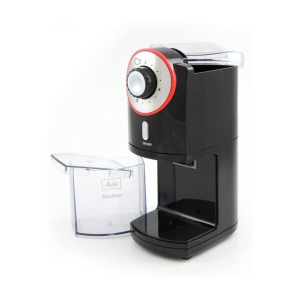 Melitta Molino Electrical Coffee Grinder 100W 200g Bean Capacity - Black - Image 3