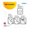 Omron Digital Bathroom Scales With KG ST And LB Measurement 150kg Weight Capacity - Ocean Blue - Image 5