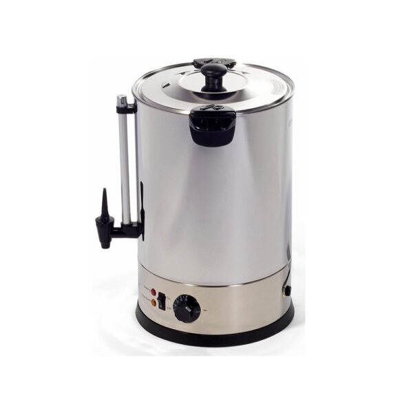 Igenix Catering Tea Urn Hot Water Boiler Stainless Steel 1650W 15 Liter - Silver - Image 2