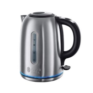 Russell Hobbs Buckingham Quiet Boil Kettle Stainless Steel 3000 W 1.7 Litres – Silver