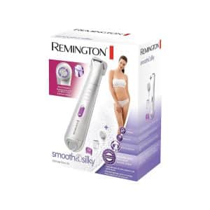 Remington Ultimate Bikini Trimmer And Grooming Kit Lady Shaver Detail Razor And Exfoliating Brush – White