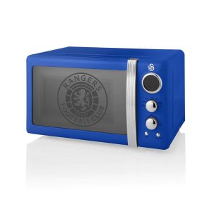 Swan Rangers Retro Digital Microwave 800W 20 Litre – Blue