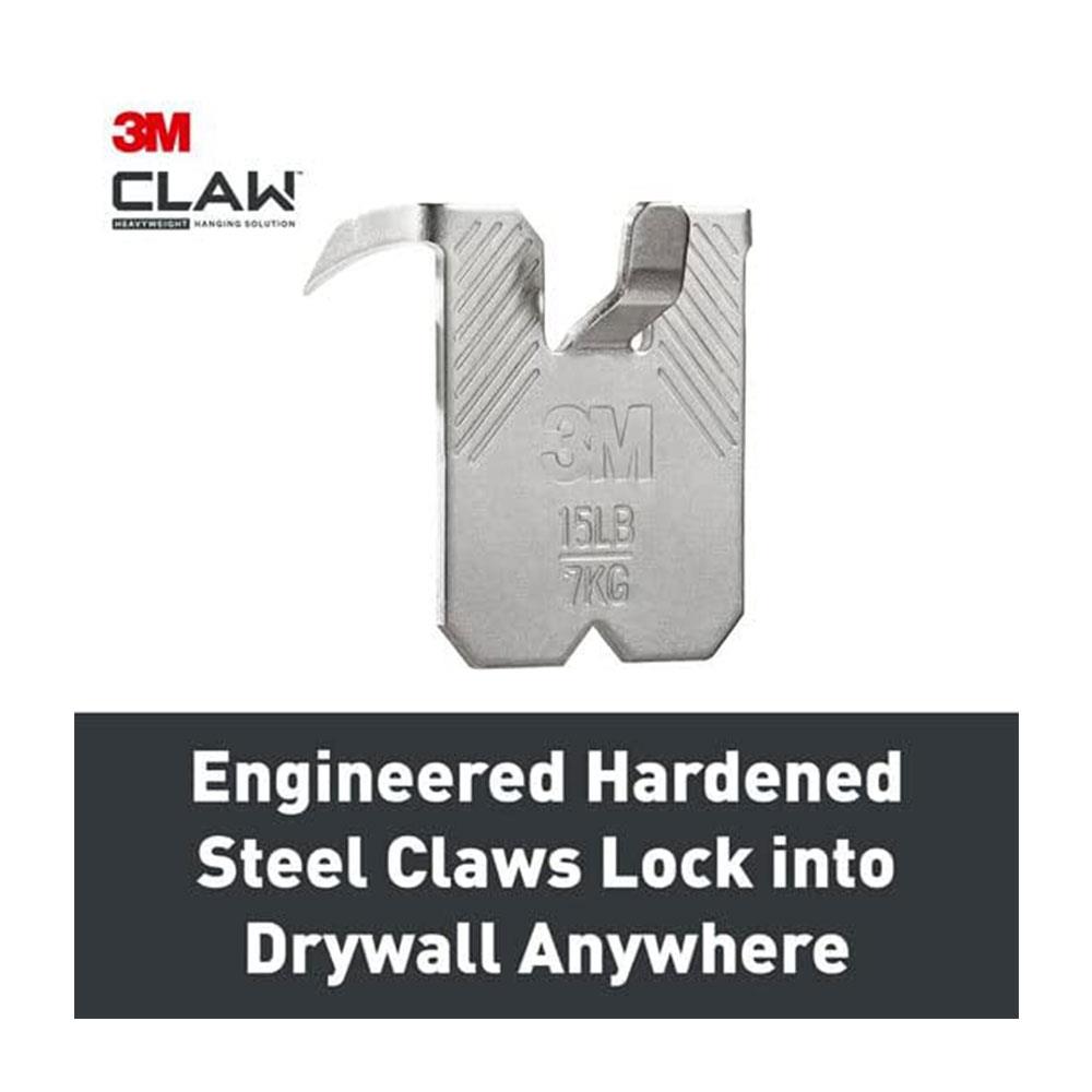 3M Claw Drywall Picture Hanger 7kg 2 Hangers BuysBest