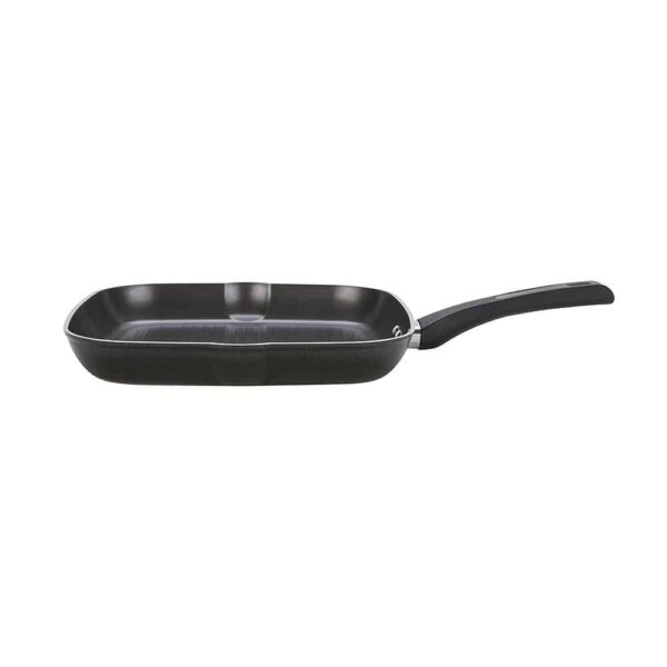 Prestige Duraforge 28cm Square Grill Pan Induction Aluminium 5 Litre - Black - Image 2