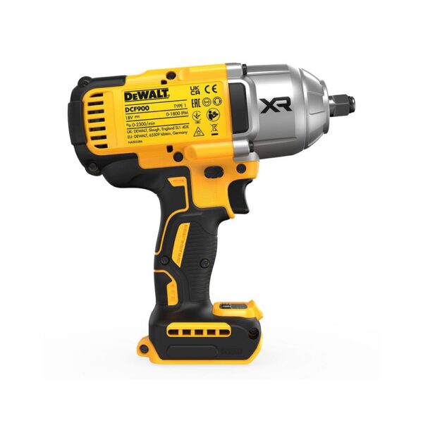 Dewalt 18V XR Brushless 1/2in High Torque Impact Wrench - Bare Unit - Image 4