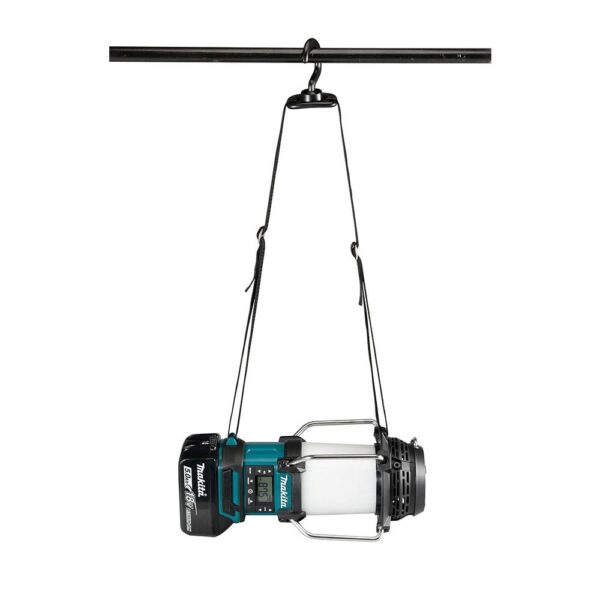 Makita 18V/14.4V Li-ion LXT 87.50 - 108 Mhz Radio Lantern - Bare Unit - Image 4