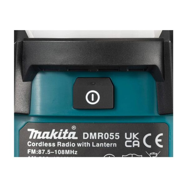 Makita 18V/14.4V Li-ion LXT 87.50 - 108 Mhz Radio Lantern - Bare Unit - Image 6