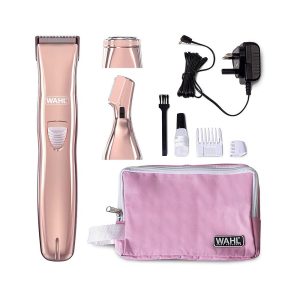 Wahl 3-In-1 Ladies Face And Body Hair Remover Trimmer With Attachment – Peach
