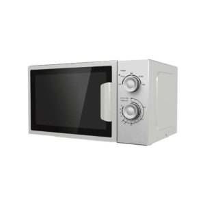SIA Freestanding Microwave With 5 Power Levels 700W 20 Liters – Silver