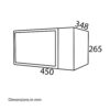 SIA Freestanding Microwave With 5 Power Levels 700W 20 Liters - Silver - Image 3