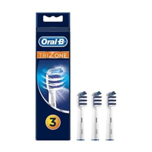 Oral-B Tri-Zone Electric Toothbrush Head Blue – 3 Pack