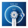 Oral-B Sensitve Clean Clean & Care Electric Toothbrush Heads White - 4 Pack - Image 3