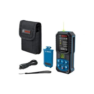 Bosch GLM 50-27 CG Professional Laser Measure + Li-Ion Adapter 3.7V Li-Ion  Battery With Bluetooth – Blue
