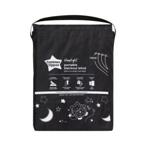 Tommee Tippee Sleeptime Portable Blackout Blind With Suction Cups Large 130cm x 99cm – Black