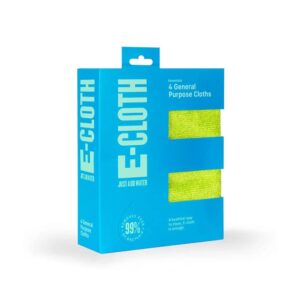 E-Cloth Essentials General Purpose Cloth 32cm x 32cm Assorted 4 Pack