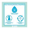 E-Cloth Essentials General Purpose Cloth 32cm x 32cm Assorted 4 Pack - Image 5
