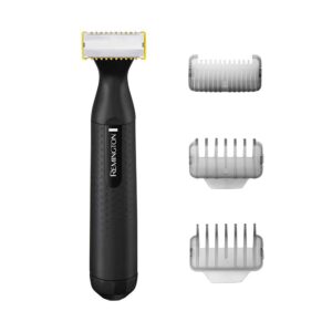 Remington Omniblade Hybrid Stubble Trimmer And Shaver With 3 Stubble Combs – Black