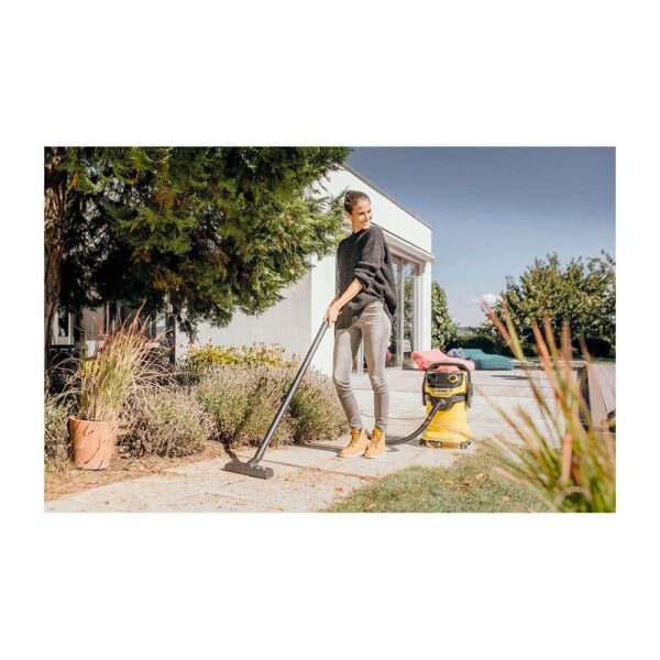Karcher WD5 Wet And Dry Vacuum Cleaner 1100W 25 Litres 240V - Yellow/Black - Image 7