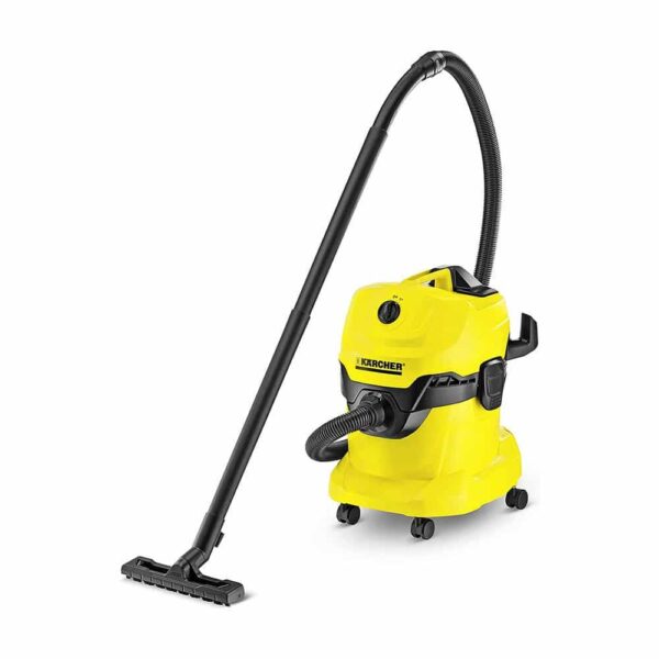 Karcher WD4 V-20.5.22  Wet And Dry Vacuum Cleaner 1000W 20 Litres 240V - Yellow/Black - Image 3