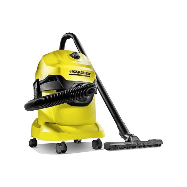 Karcher WD4 V-20.5.22  Wet And Dry Vacuum Cleaner 1000W 20 Litres 240V - Yellow/Black - Image 4