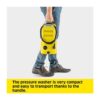 Karcher K2 Compact Pressure Washer 110 Pressure Bar 240V - Yellow/Black - Image 3