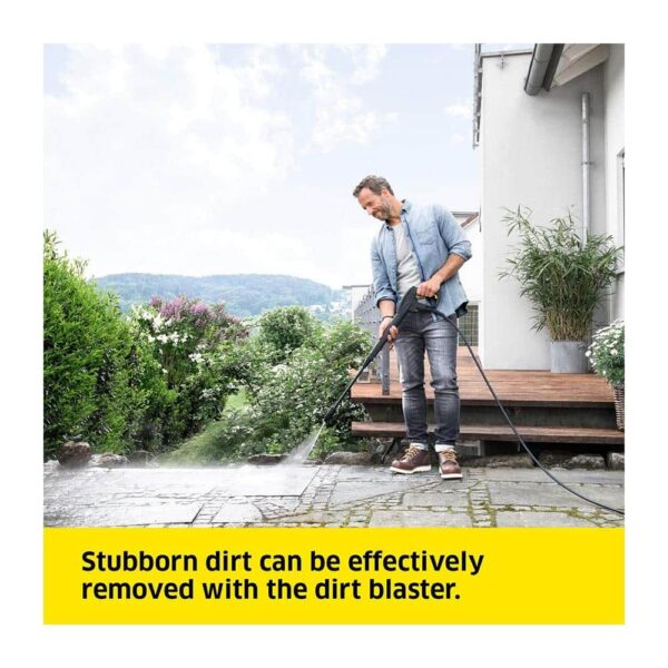 Karcher K2 Compact Pressure Washer 110 Pressure Bar 240V - Yellow/Black - Image 4