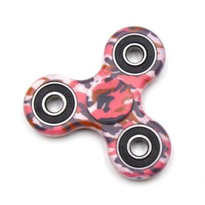 Fidget Hand Finger Spinner Camo Fast Bearing Stress Toys – Camo Pink