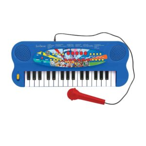 Lexibook Paw Patrol Electronic Keyboard With Mic And Line-In Cable 32 Keys Piano – Blue/Red