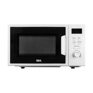 SIA Digital Freestanding Microwave 5 Power Levels 700W 20 Litres – White