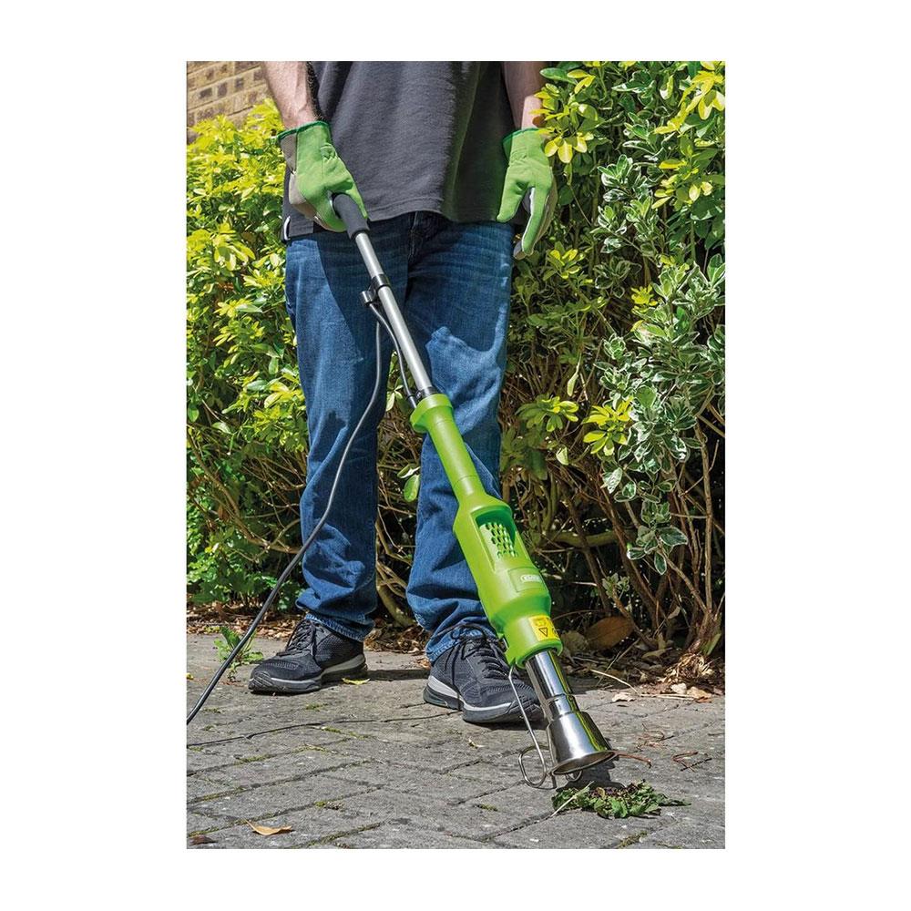 Draper Weed Burner Interchangeable Nozzle With 2 Heat Setting 2000W