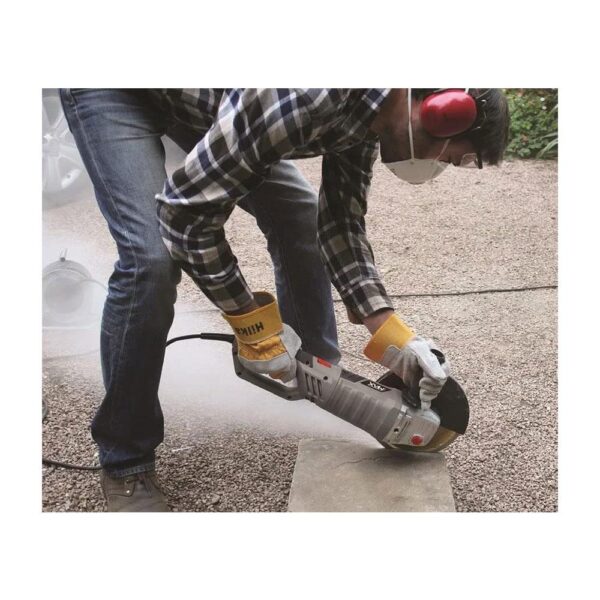 Hilka Max Angle Grinder 230mm 9 Inch 2400 W - Silver/Black/Grey - Image 6