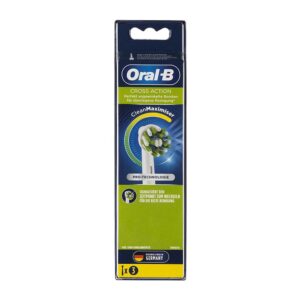 Oral-B Cross Action Clean Maximizer Electric Toothbrushes Replacement Brush Heads 3 Pack – White