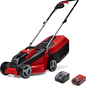Einhell GE-CM 18/30 Li (1×3,0Ah) Power X-Change 18V Cordless Lawn Mower With Battery And Charger – Red