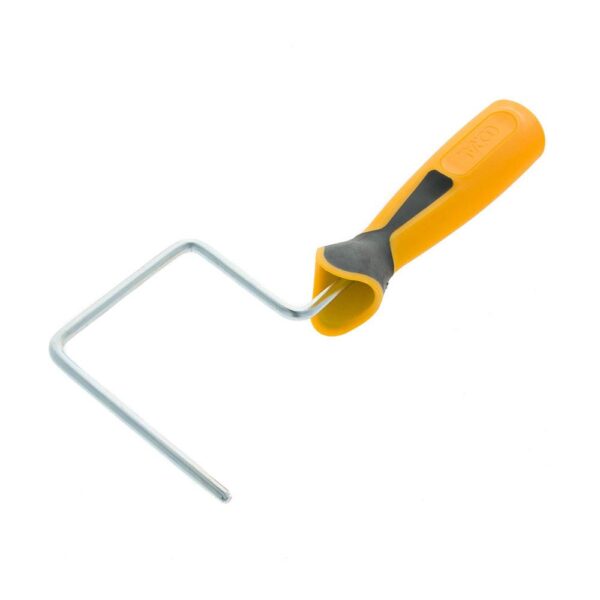 Coral Easy Coater Mini Paint Roller Frame With Soft Grip Handle 4 Inch - Yellow - Image 2