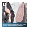 Black & Decker Linen Care Steam Iron Cord/Cordless 2600W 330ml Water Tank - Black And Rose Gold - Image 5