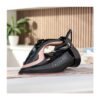 Black & Decker Linen Care Steam Iron Cord/Cordless 2600W 330ml Water Tank - Black And Rose Gold - Image 9