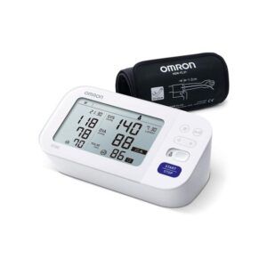 Omron M6 Comfort Automatic Upper Arm Blood Pressure Monitor With Intelli Wrap Cuff 22–42cm – White